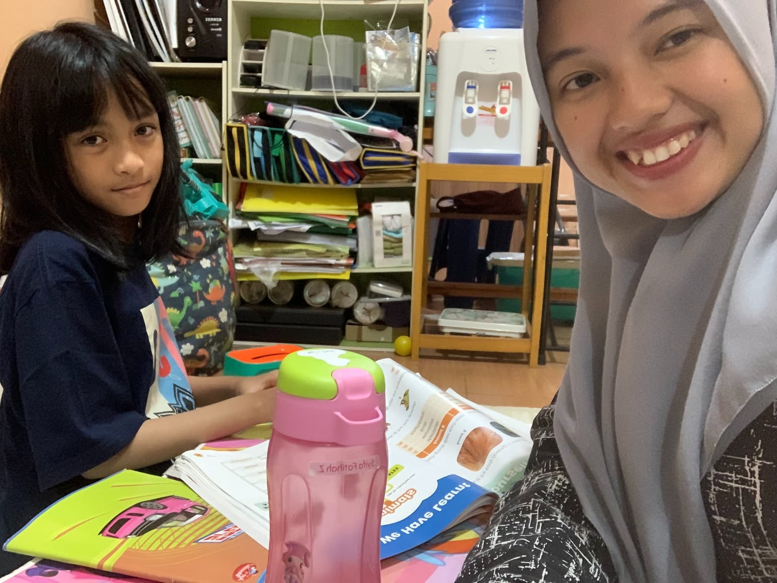 Kegiatan belajar Alifah Asma Amalia