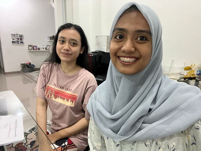 Kegiatan belajar Hardianti Eka