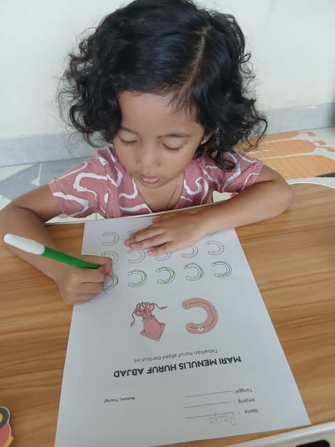 Kegiatan belajar Harmi Noviyanti