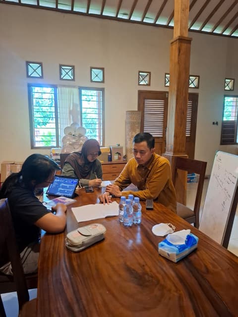 Kegiatan belajar Ridha Madya